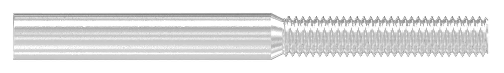 Gewindeterminal für Seil 4mm, V2A