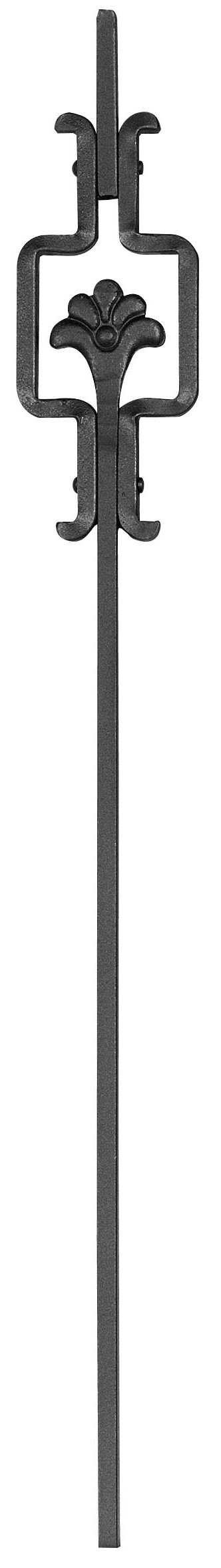 Geländerstab "Blume" einfach, 900mm