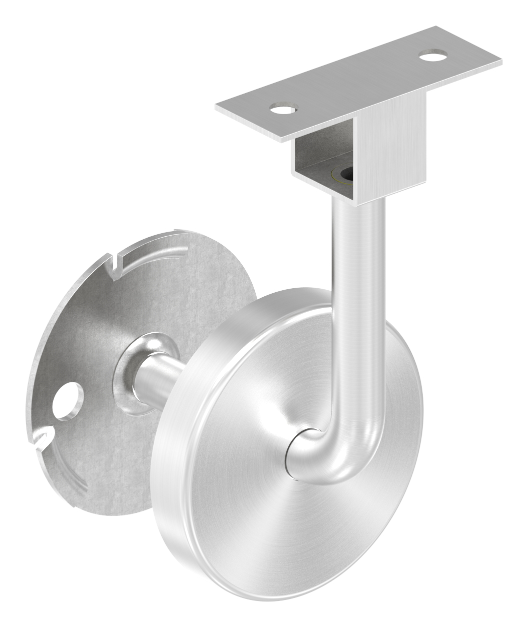 Handlaufhalter für LED Handlauf  (Ronde und Bügel verschweißt), V4A