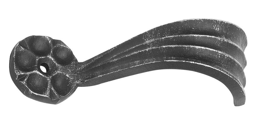 Zierhalter, glatt, 140x55mm