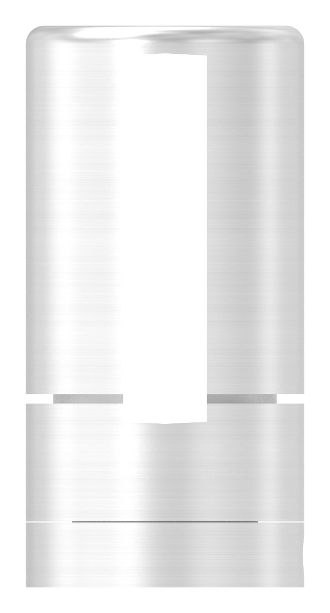 Brenk Grundhalter für Flachstäbe 40x8mm, V2A