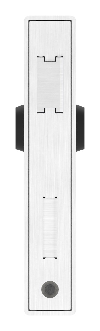 Edelstahlschlosskasten mit verzinktem Schloss, Abmessung: 30x60x173mm