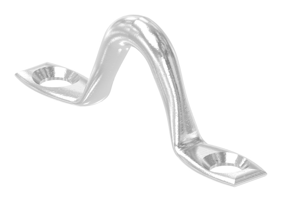 Wandöse, Rundeisen: 4mm, V4A