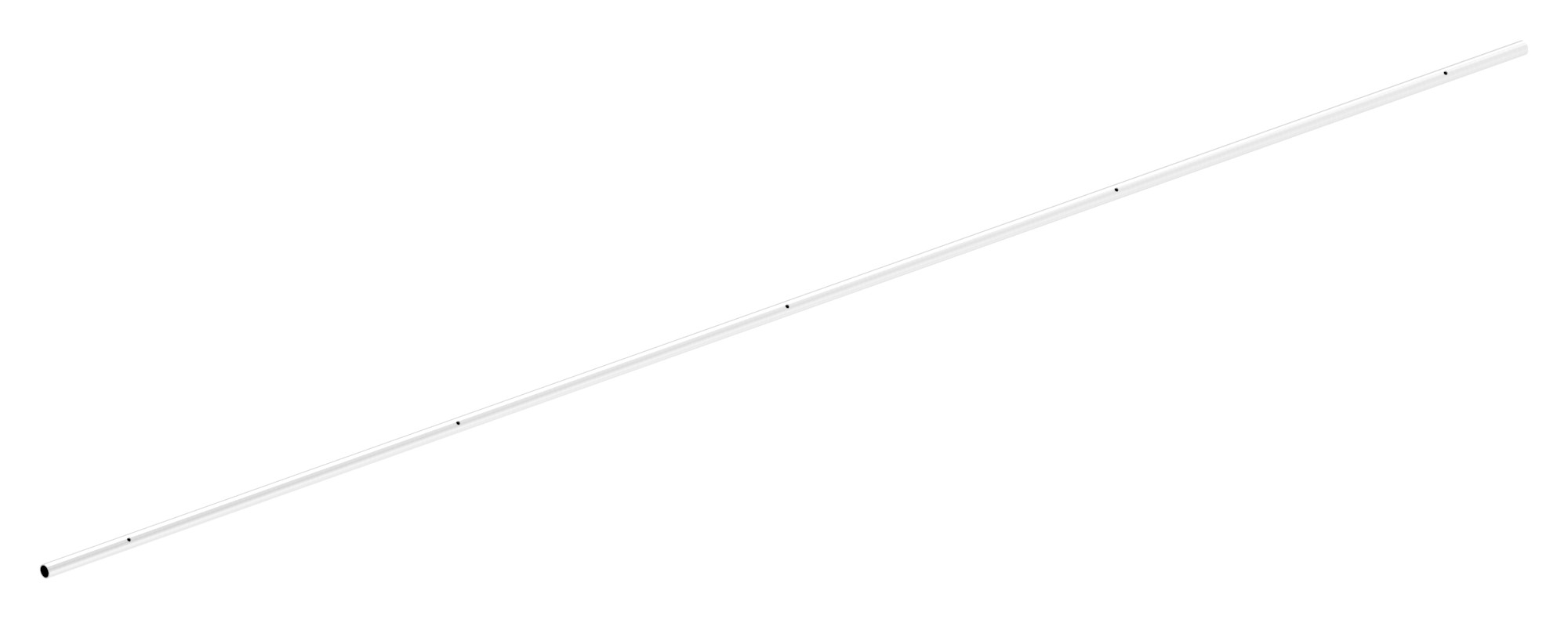 Laufschiene für Glasschiebetüren, L: 3100mm, V2A