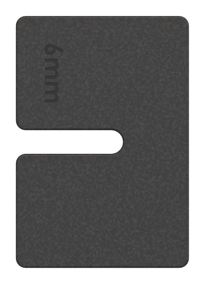 Gummi für Mod. 22, ESG-Glas 6mm