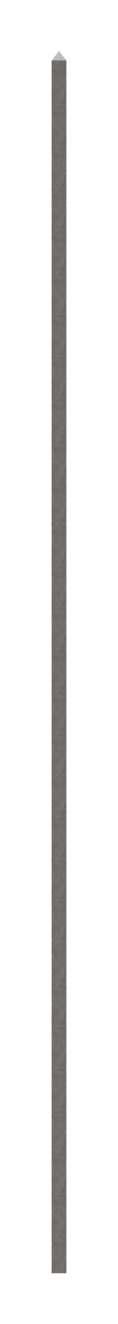 Zaunstab 12x12mm, H: 950mm, pyramidenförmig