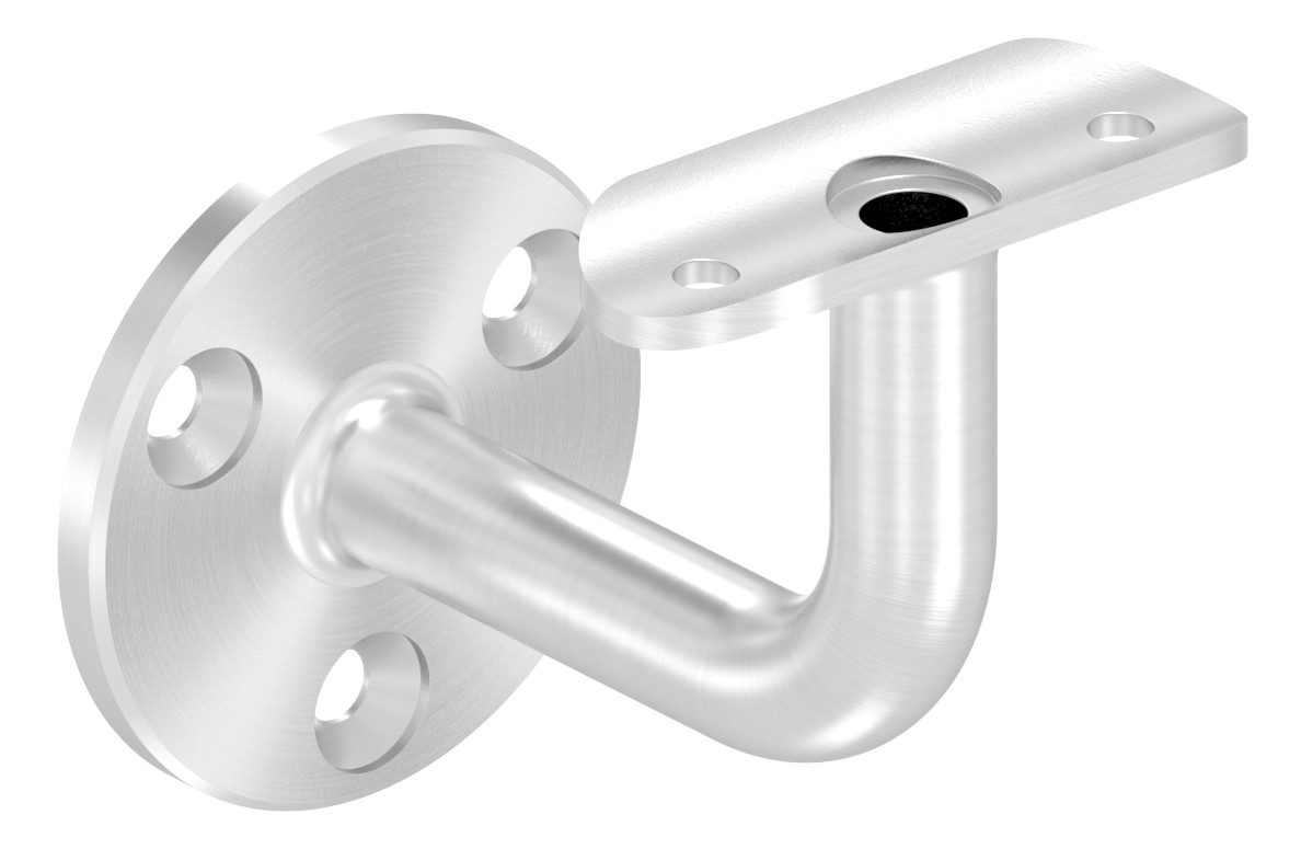 Handlaufhalter mit Kabeldurchführung für LED Handläufe, V2A