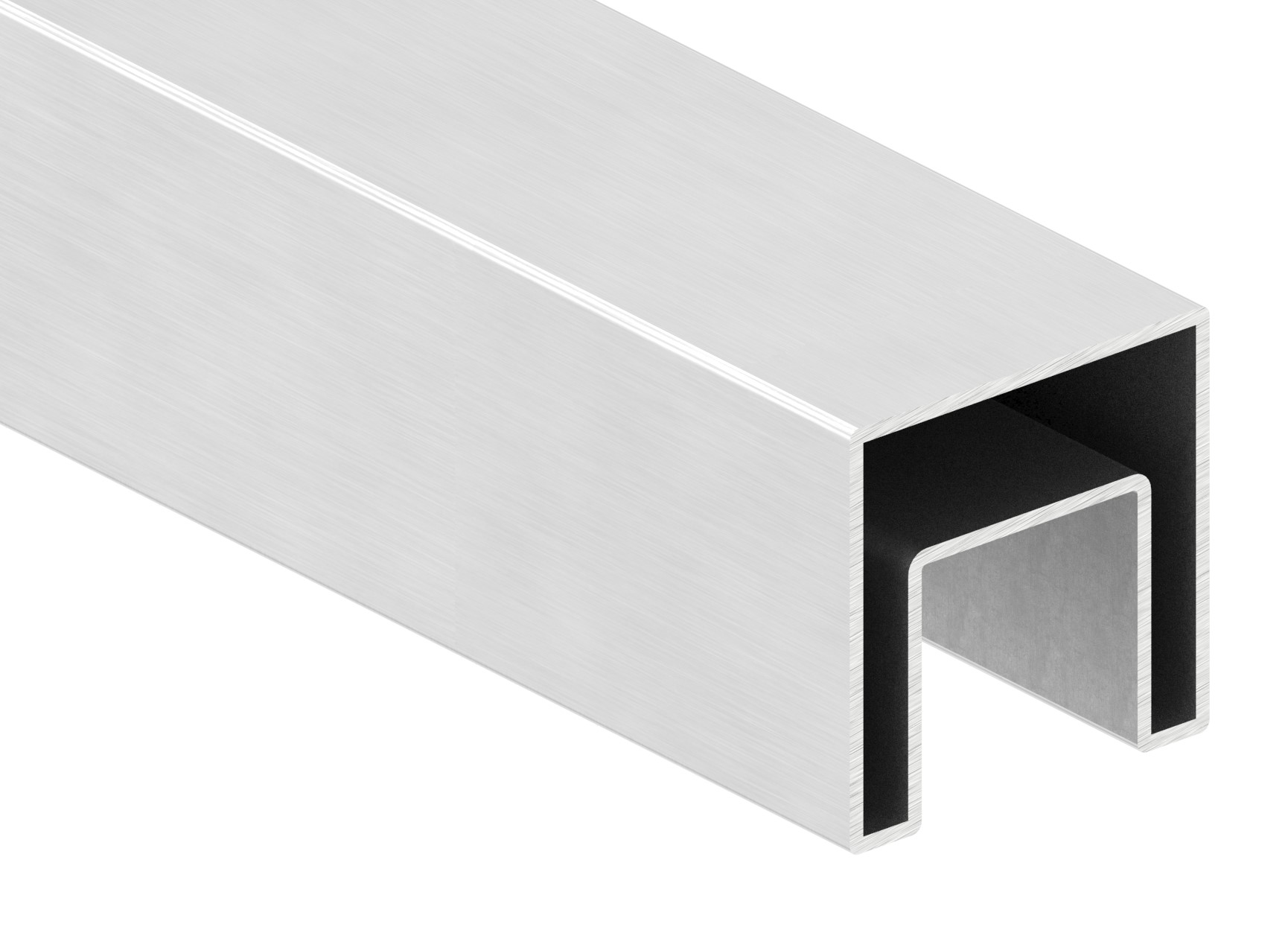 Quadratnutrohr, 40x40x1,5 mm, L: 3000mm, V2A