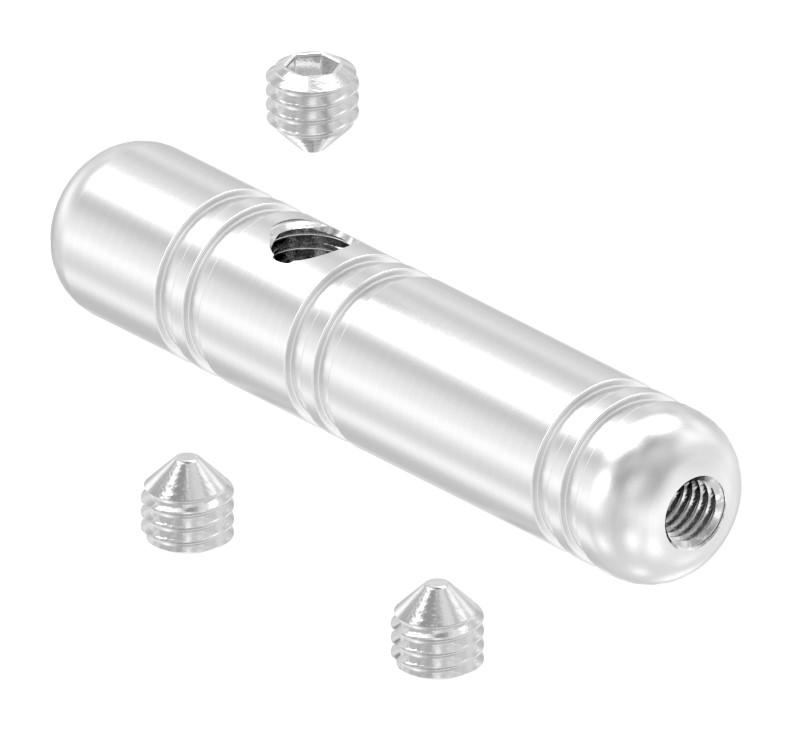 Gewindeterminal zur Selbstmontage, für 3mm Seil, V2A Gewindeterminal zur Selbstmontage, für 3mm Seil, V2A