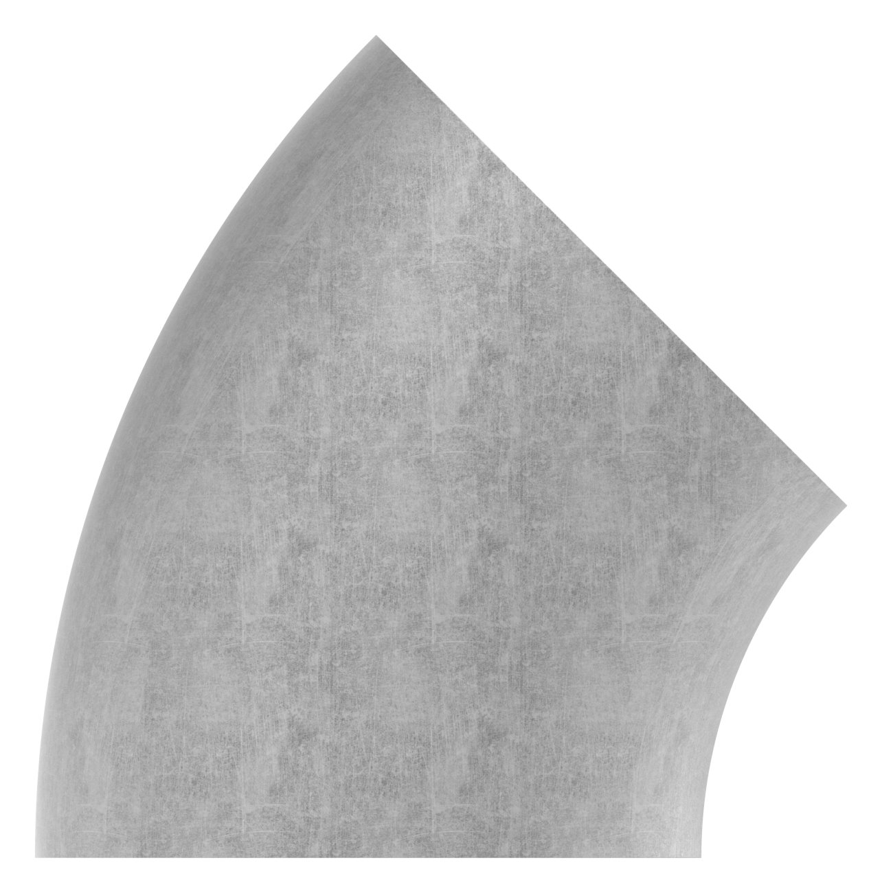 Schweißbogen 45°, 76,1 x 2,9mm, Bauart 3