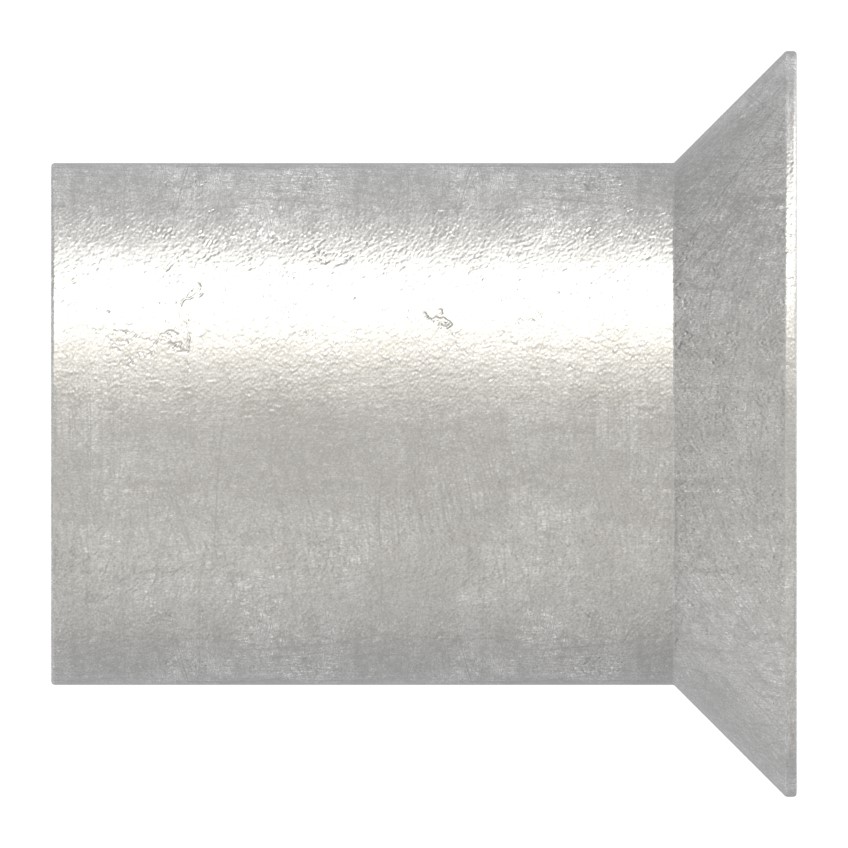 Hülsenmutter mit Senkkopf und ISK, M10x20, V2A