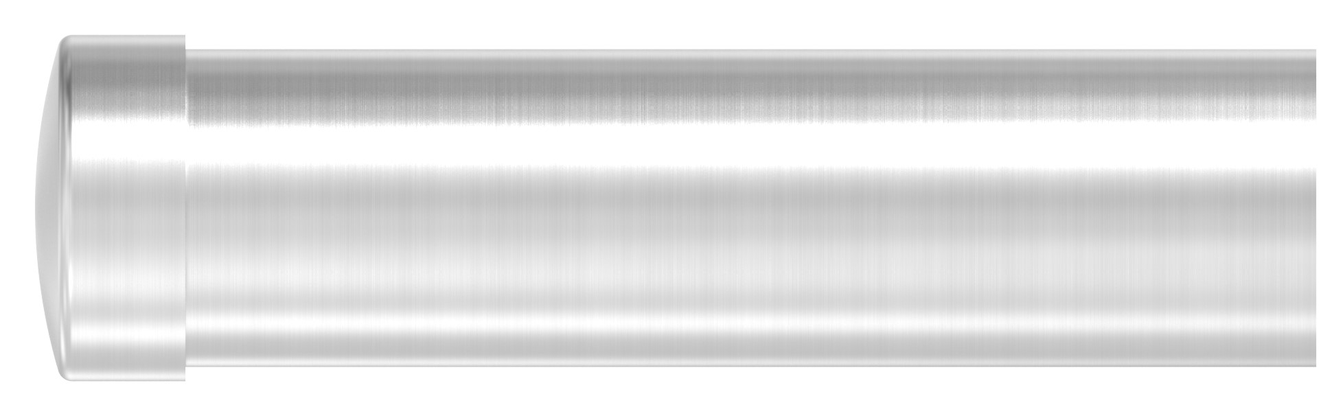 Endkappe zum Überstecken für Rohr 33,7mm, V2A
