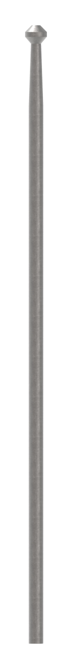 Zaunstab Ø 12mm, H: 500mm, konisch, Knopf eckig