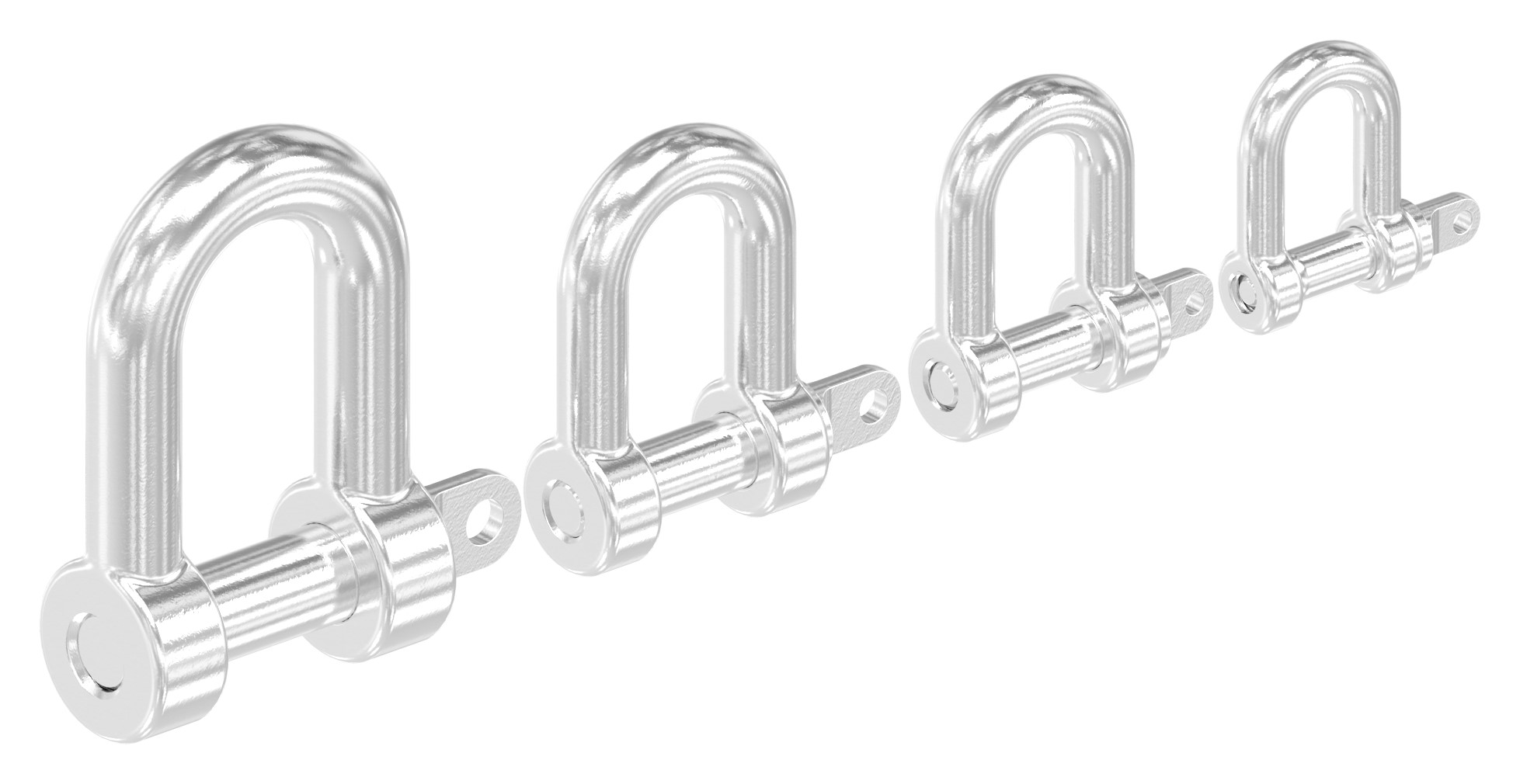 Schäkel, M8, V4A Schäkel, M8, V4A