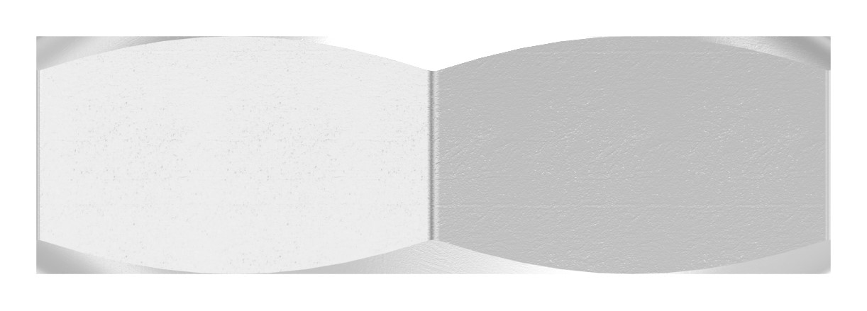 Sechskantmutter M20, flache Form, V2A