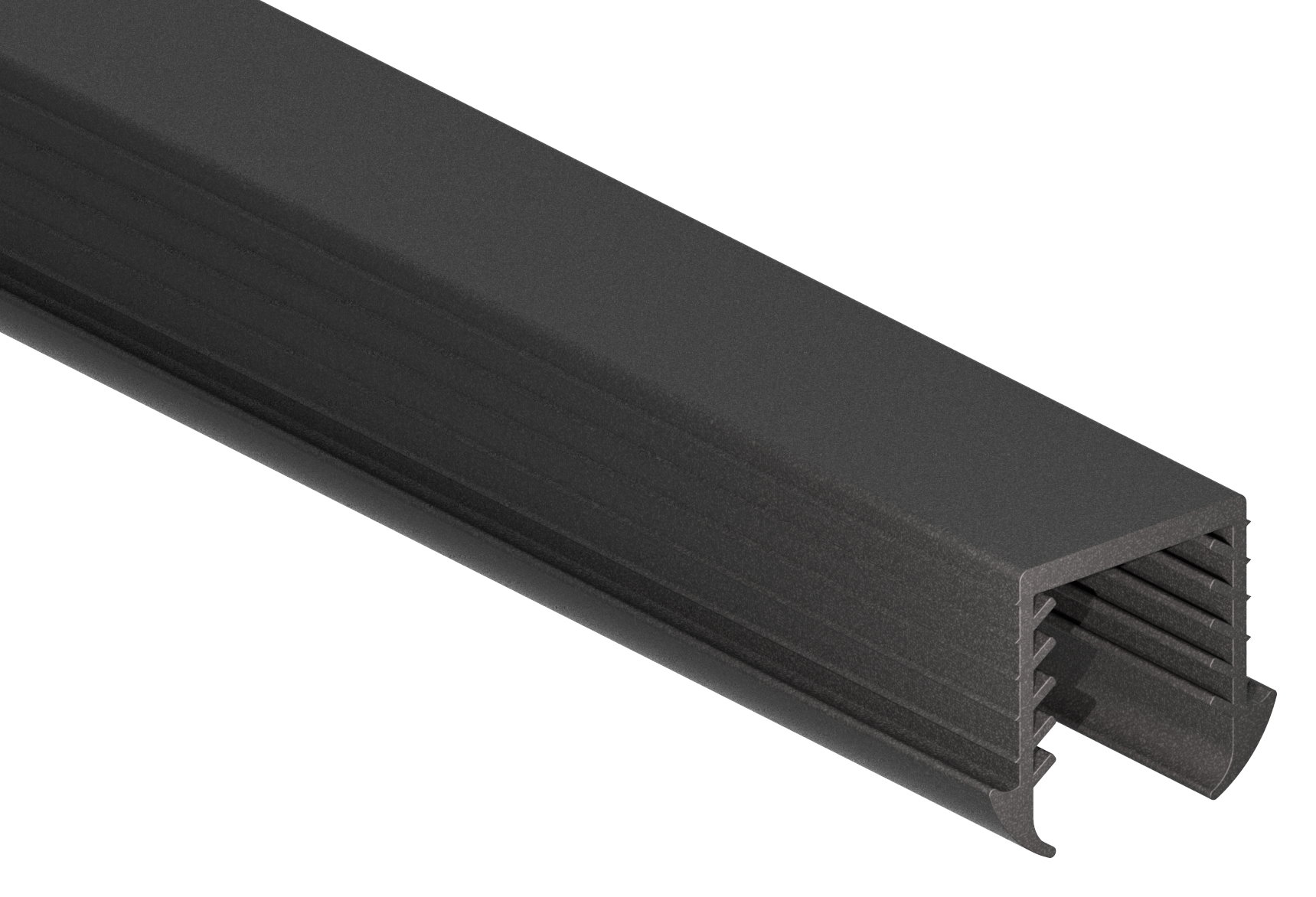Keildichtung Glas 16,76 – 17,52mm, für Nut 24x24mm, 25m, EPDM