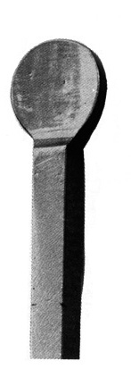 Zaunspitze, Ansatz 12x12mm, H: 100mm