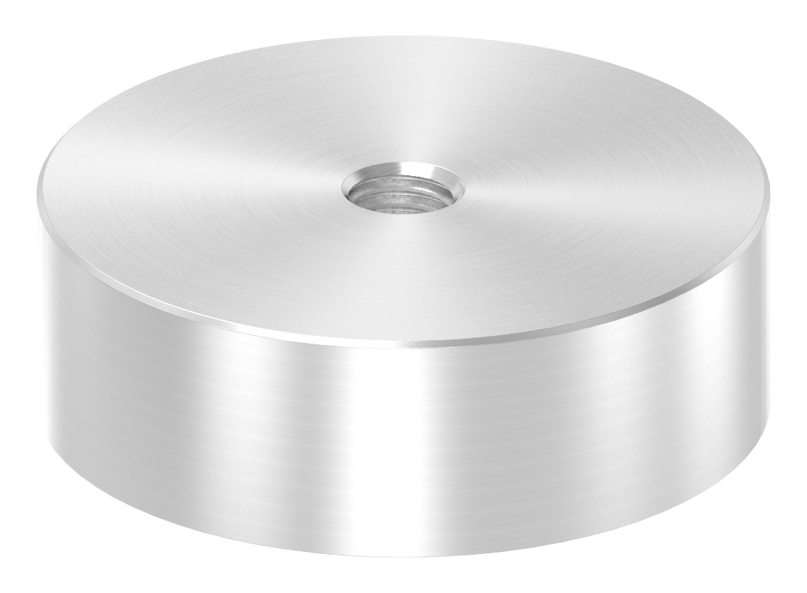 Unterteil für 62mm Glaspunkthalter, T: 20mm, mit M10, V2A