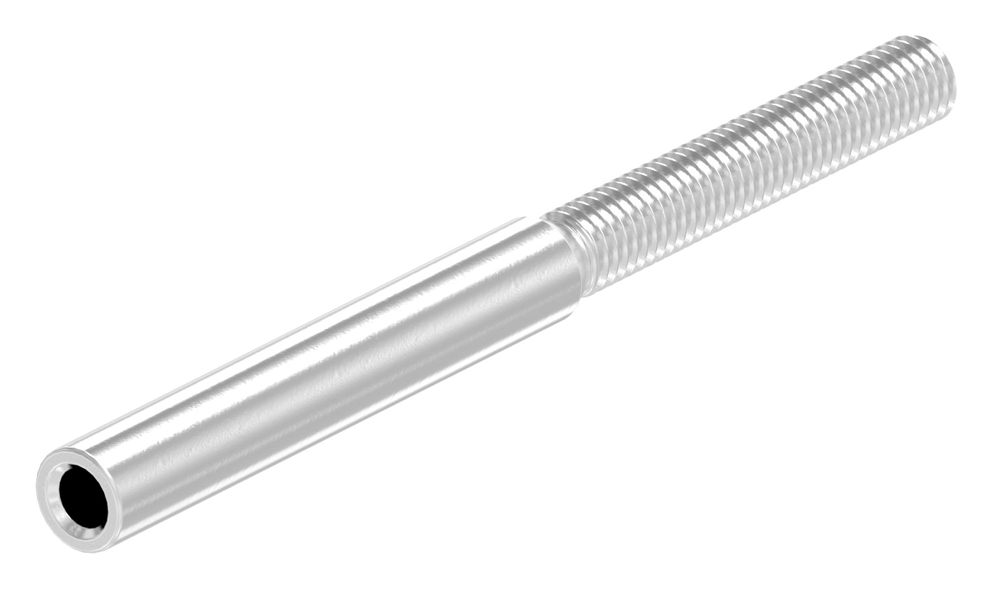 Gewindeterminal für Seil 3mm, V2A