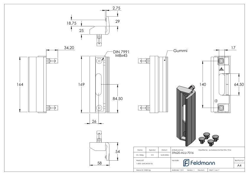 Industrieller Anschlag