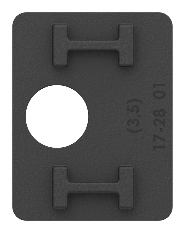 Gummi für Mod. 34, ESG-Glas 10mm Gummi für Mod. 34, ESG-Glas 10mm