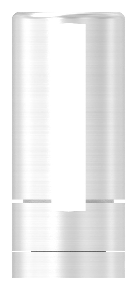 Brenk Grundhalter für Flachstäbe 50x8mm, V2A