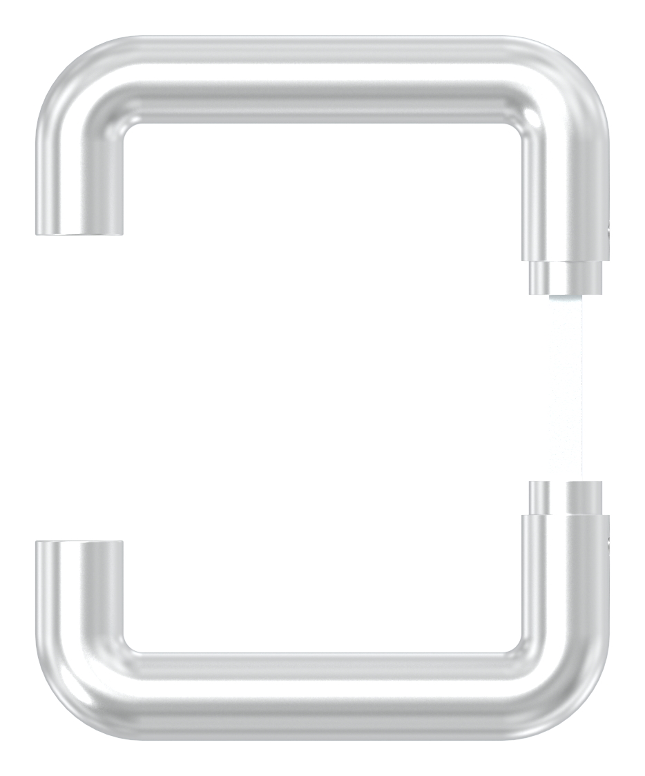 Türdrückerpaar, Aluminium