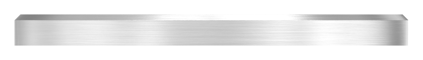 Ankerplatte, 100x8mm, für Spannringe, V2A