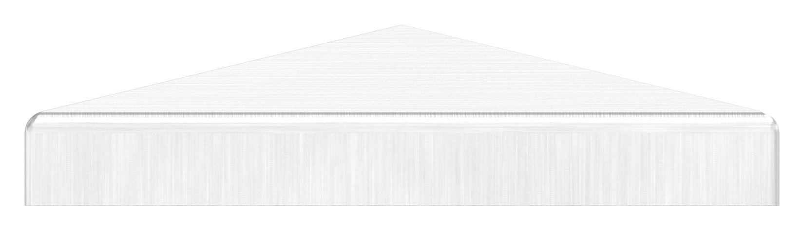 Pyramidenkappe, für Rohr 80x80mm, V2A