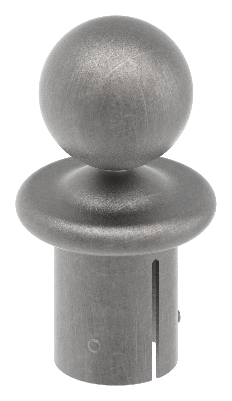 Kugelrohrknopf Eisen für 48,3mm