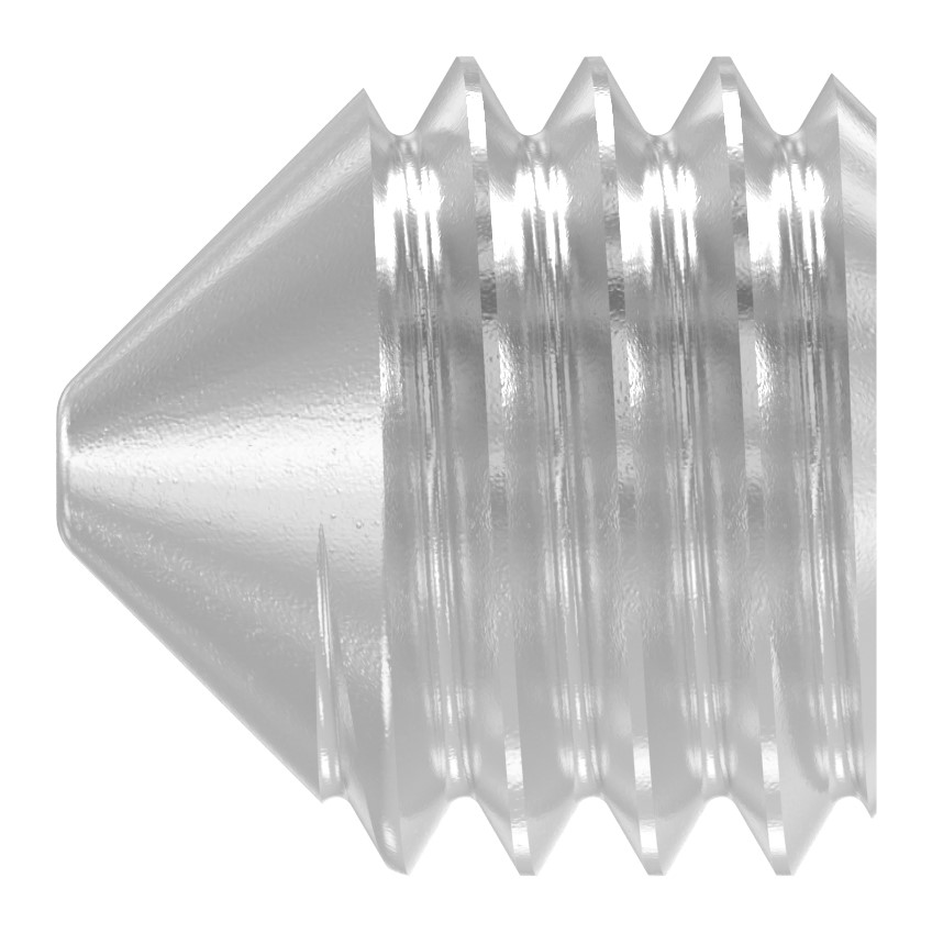 Gewindestift M8x8, V2A, DIN 914 / ISO 4027