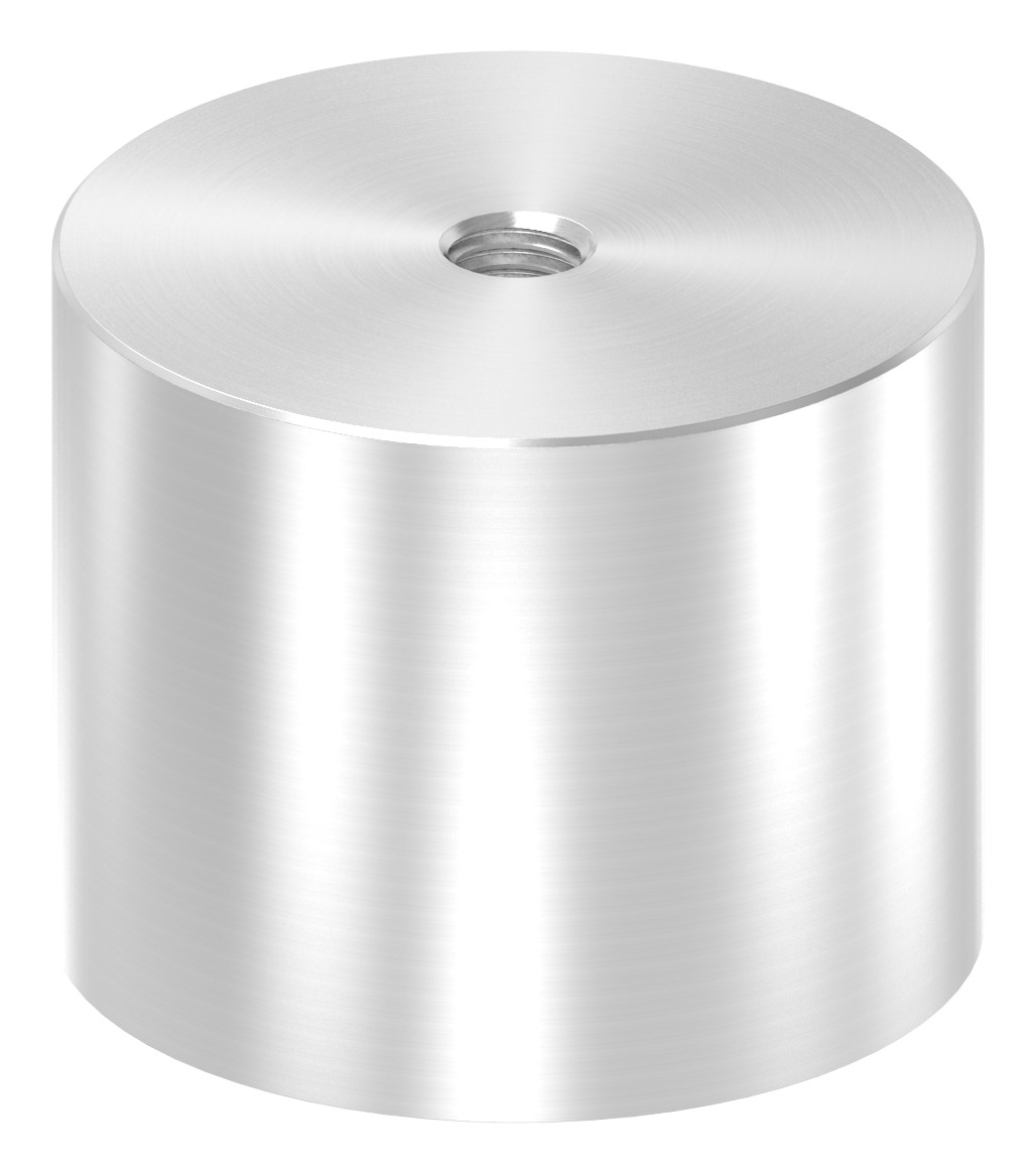 Unterteil für 62mm Glaspunkthalter, T: 50mm, mit M10, V2A Unterteil für 62mm Glaspunkthalter, T: 50mm, mit M10, V2A
