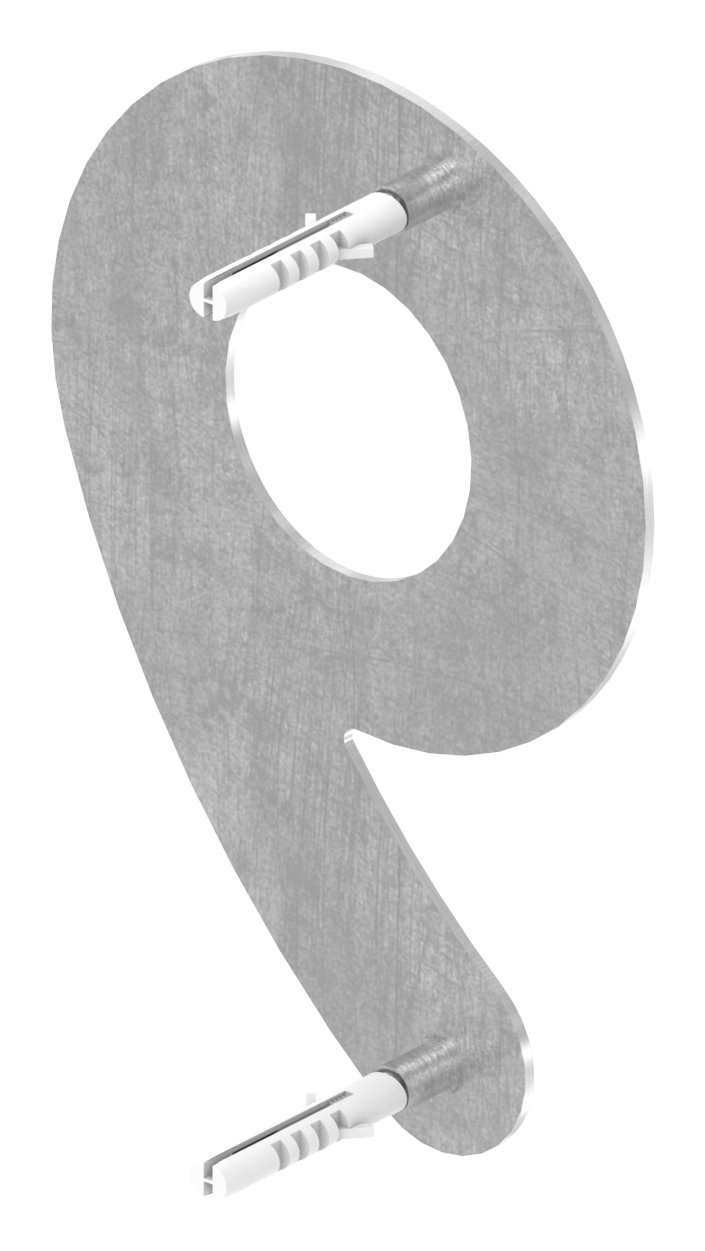 Hausnummer 9 - "klein", V2A