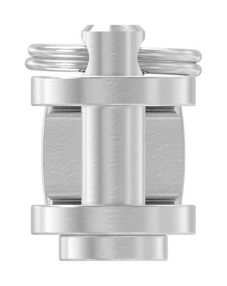 Gabelterminal mit Außengew. M5 rechts, V4A