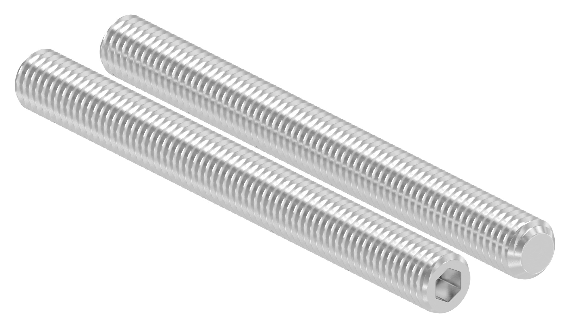 Gewindestift M10x100, V2A, DIN 913 / ISO 4026 Gewindestift M10x100, V2A, DIN 913 / ISO 4026