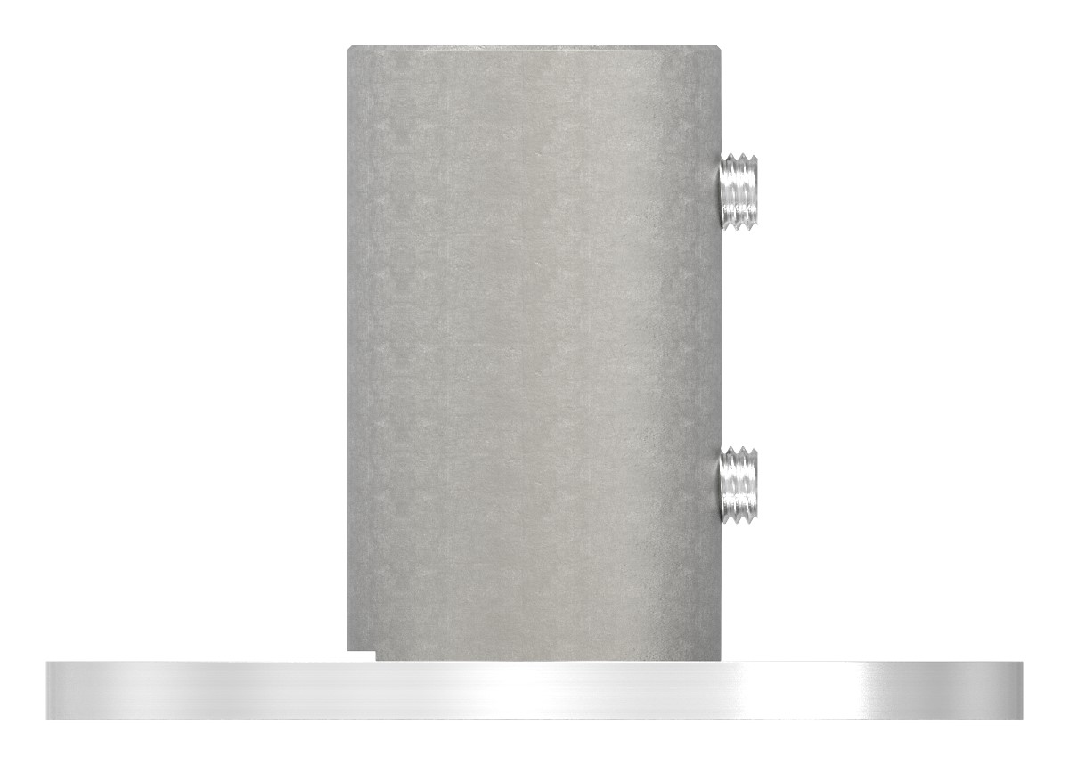 Wand- und Bodenanker, für Rohr 42,4x2,0mm, V2A