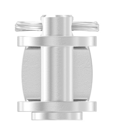 Wantenspanner Gabel/Gabel mit Gewinde M8, V4A