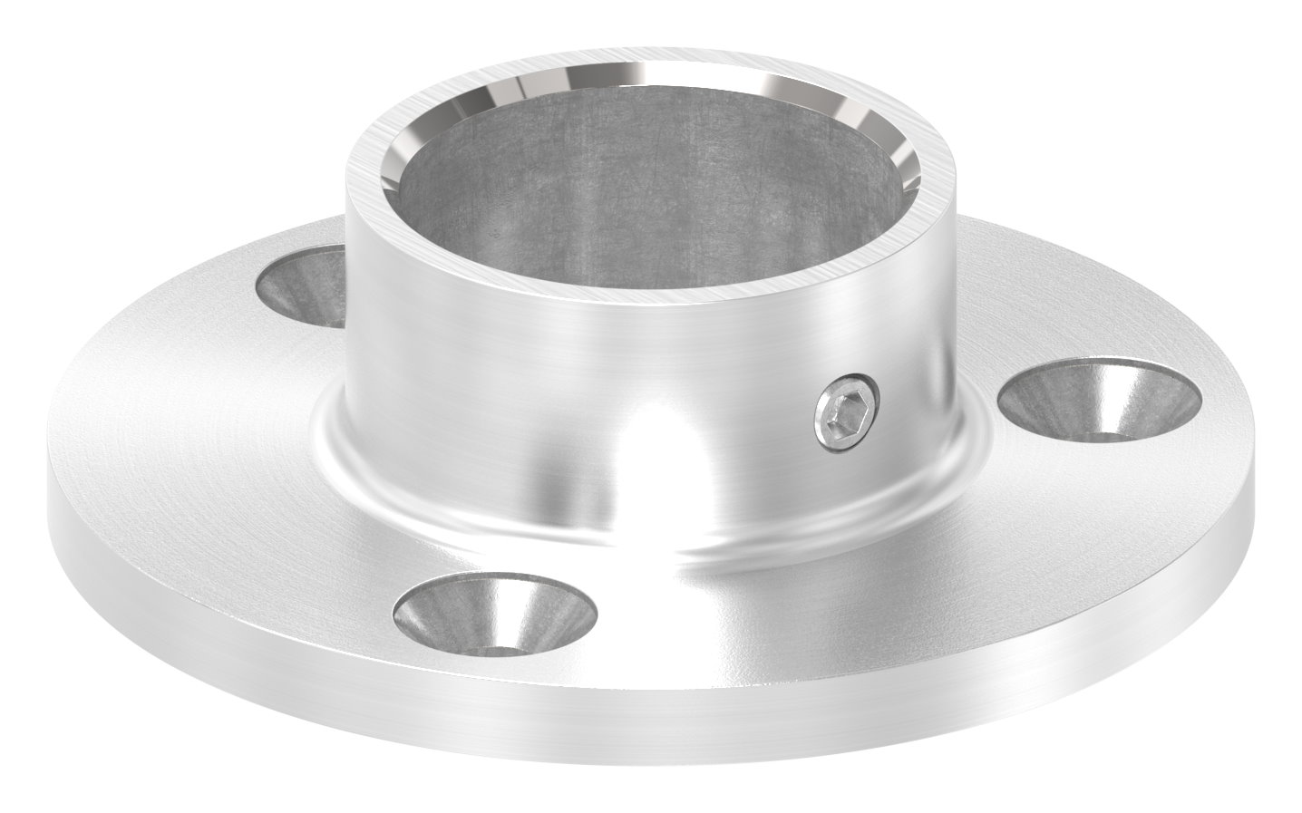 Wand- und Bodenanker, für Rohr 26,9mm, V2A