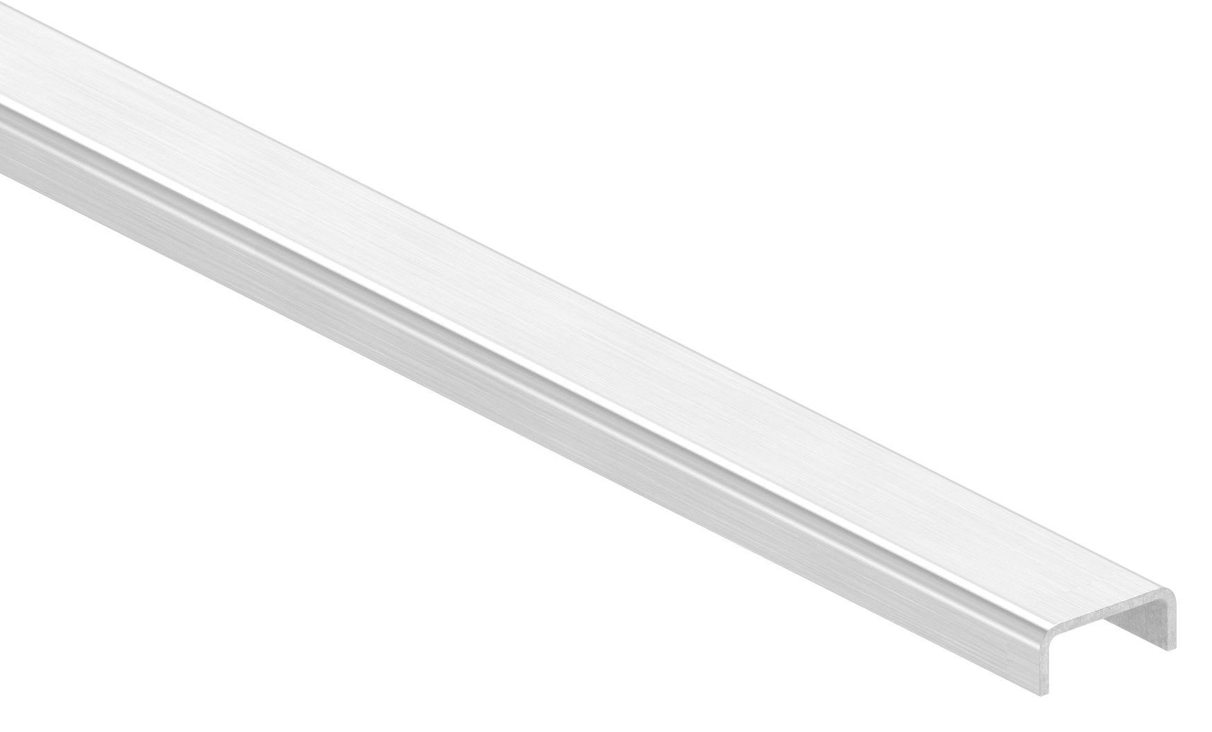 Kantenschutz EXTRA SLIM, für Glas 10,00 - 11,52mm, L: 3000mm, Edelstahl V4A