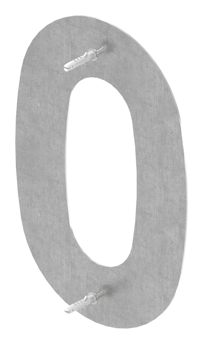 Hausnummer 0 - "groß", V2A