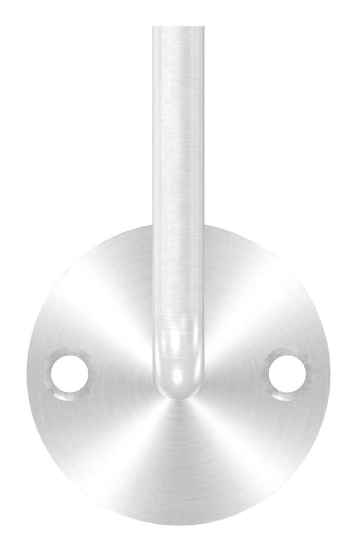 Handlaufhalter mit Innengewinde M6 (Ronde und Bügel verschweißt), V2A