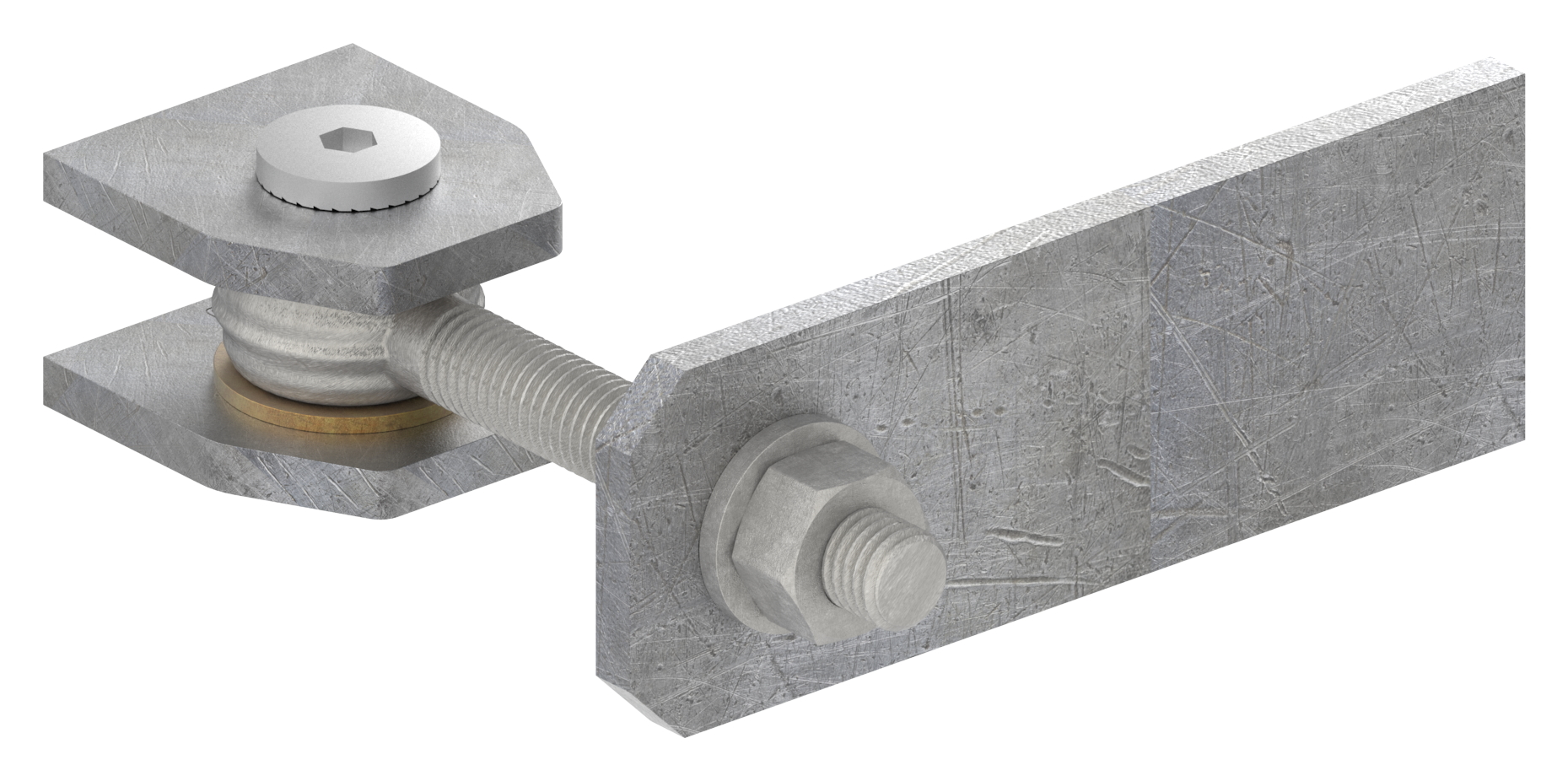 Torband M12, teilverzinkt/feuerverzinkt