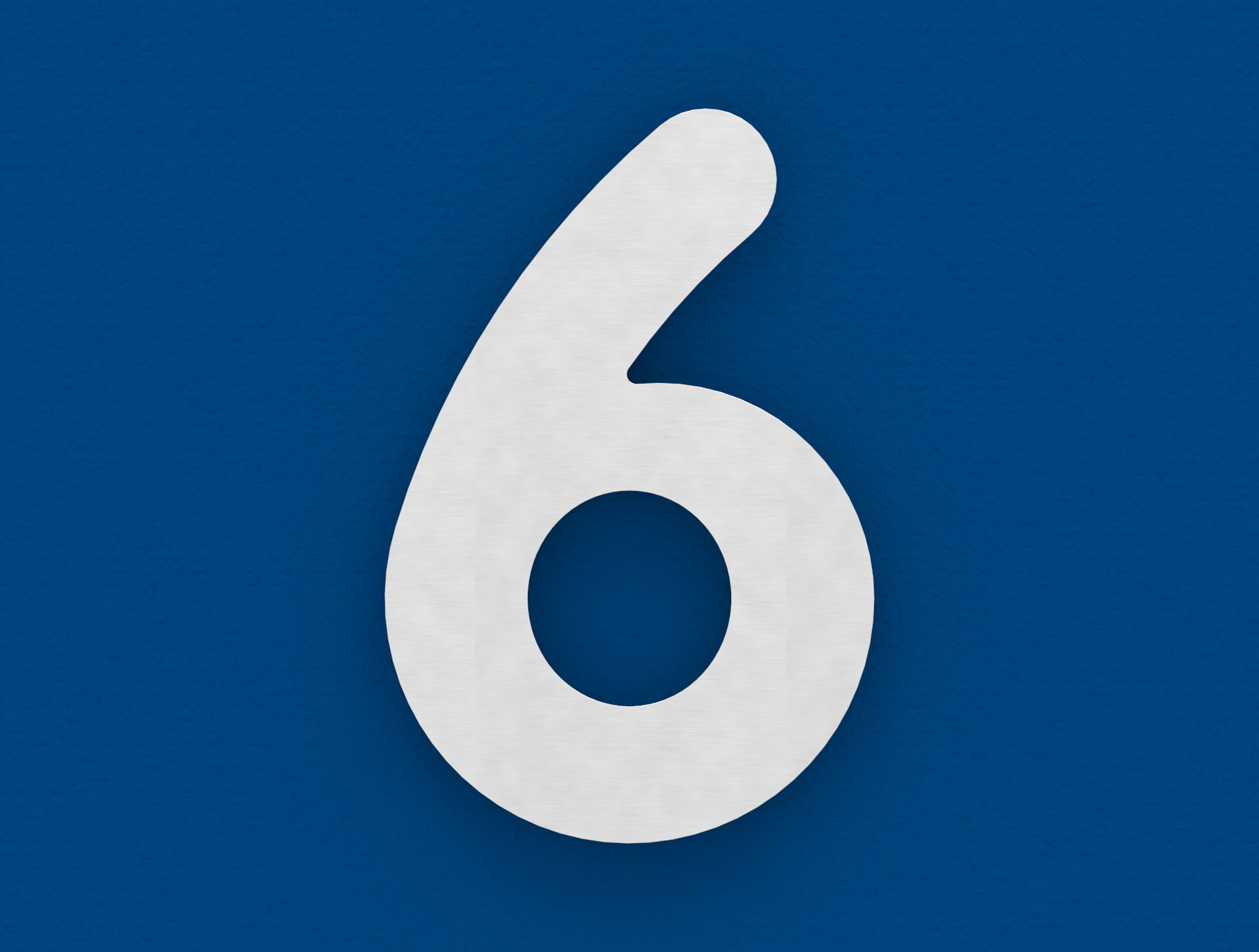 Hausnummer 6 - "groß", V2A