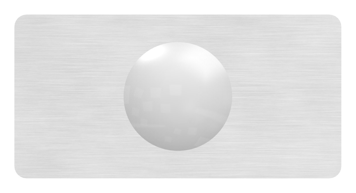 Glasausrichter für Ganzglasgeländer, für Glas 16,76 - 17,52mm