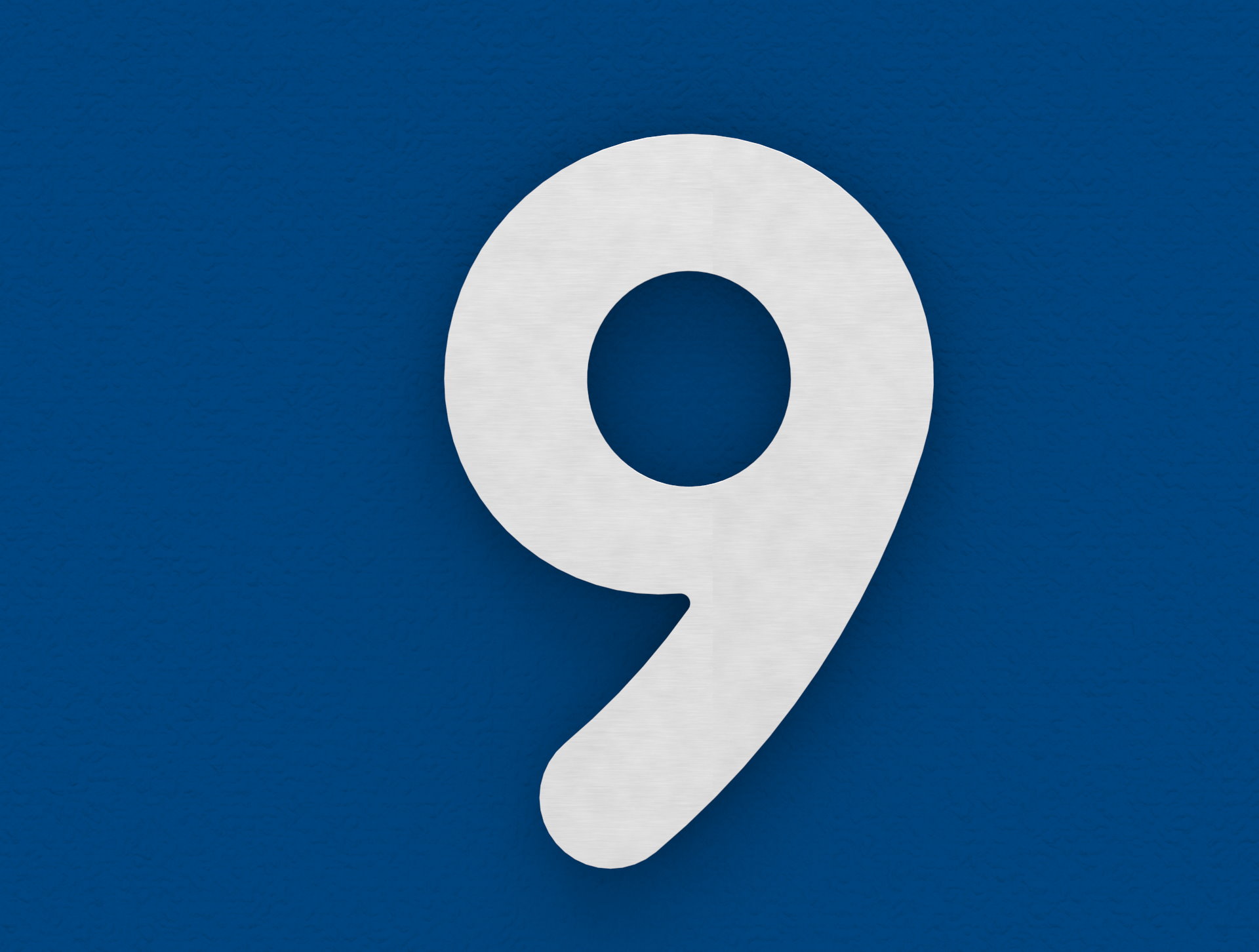 Hausnummer 9 - "groß", V2A