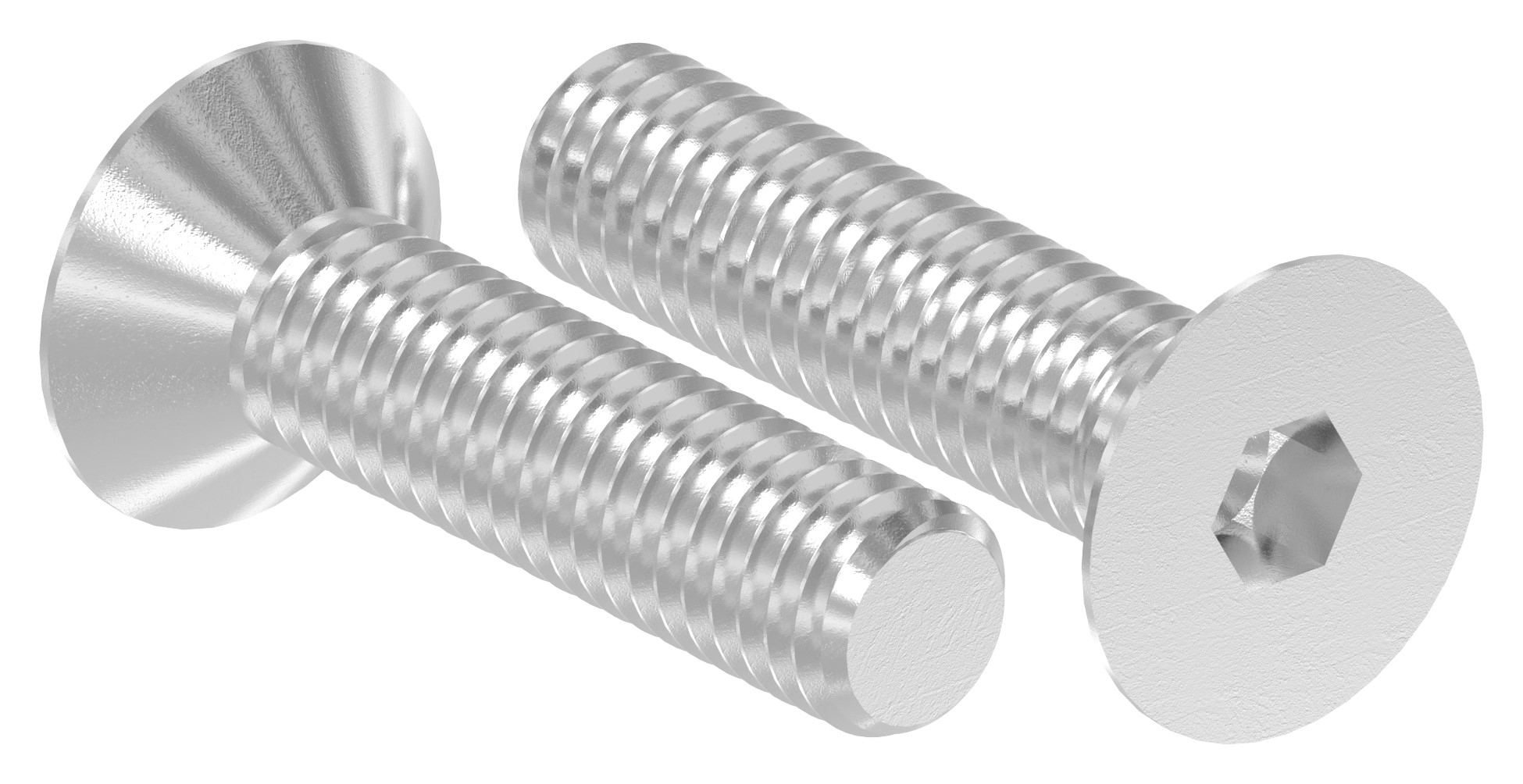 Senkkopfschraube M6x40, V4A, ISO 10642