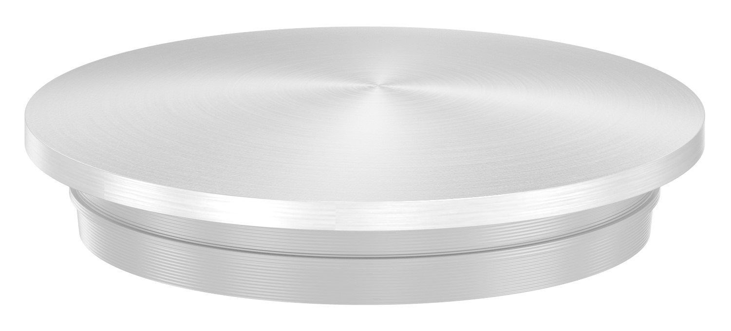 Rohrabschlussstopfen, für Rohr 33,7x2,5mm, V2A