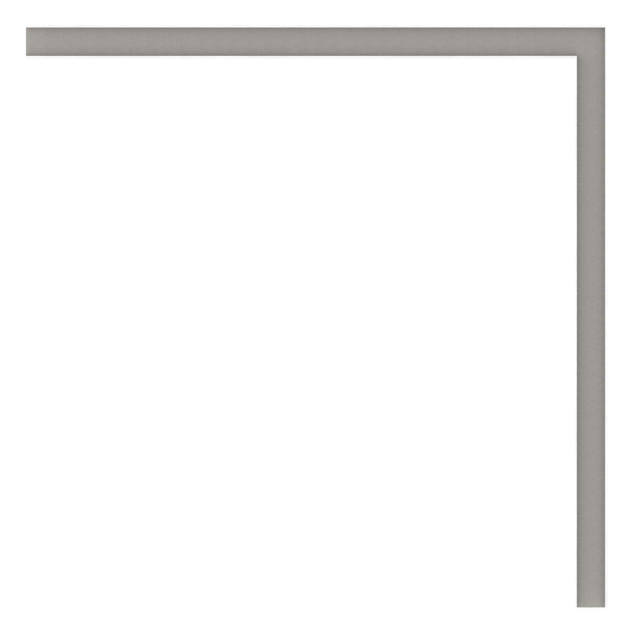 Edelstahl-U-Profil 90° Ecke, 500x500mm, V4A