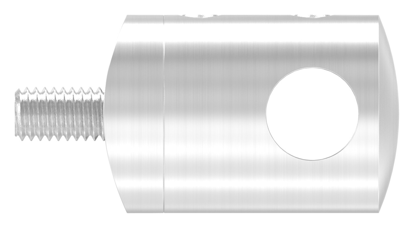 Querstabhalter für 48,3mm Rohr, 10,2mm Bohrung, V2A