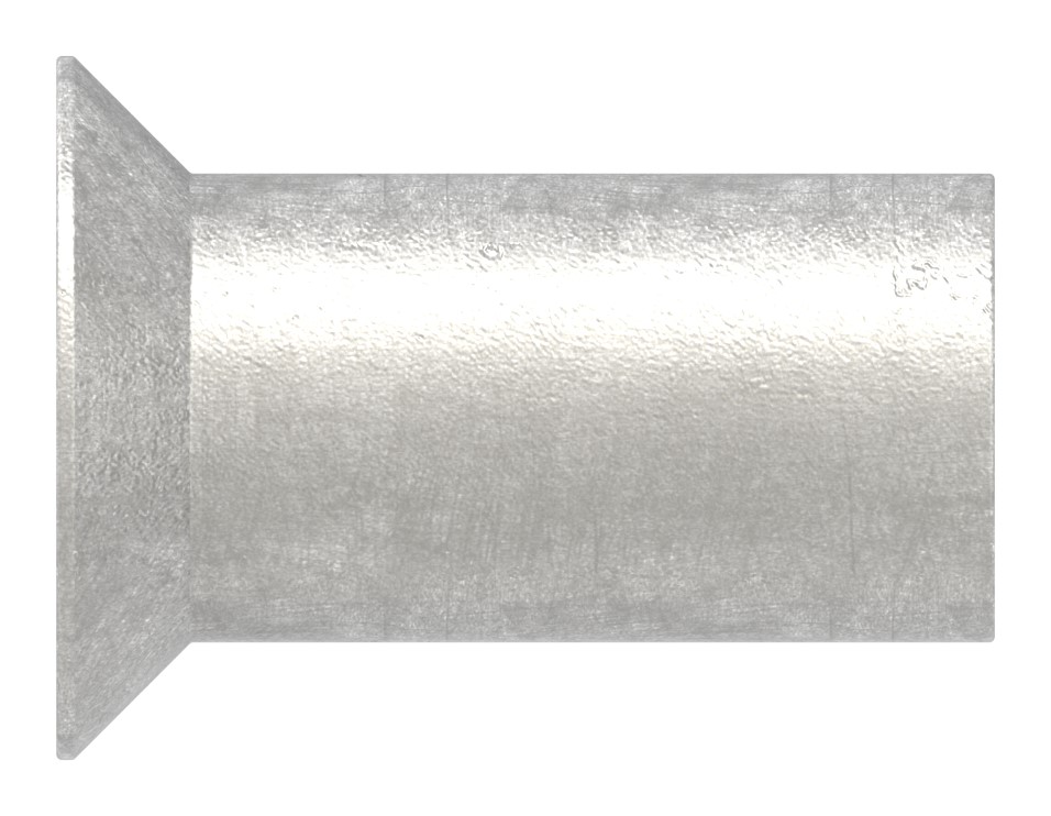 Hülsenmutter mit Senkkopf und ISK, M6x16, V2A